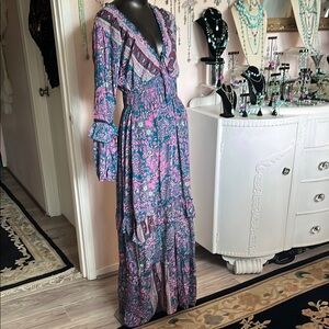 Elegant Floral Maxi Dress